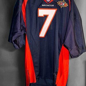 Mens Mitchell Ness NFL Authentic Jersey Denver Broncos 1996 John Elway